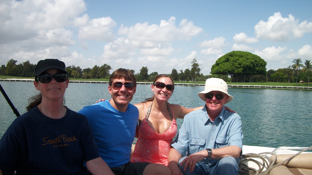 Dave boat tour of Miami 2011